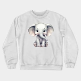 Baby Elephant Crewneck Sweatshirt